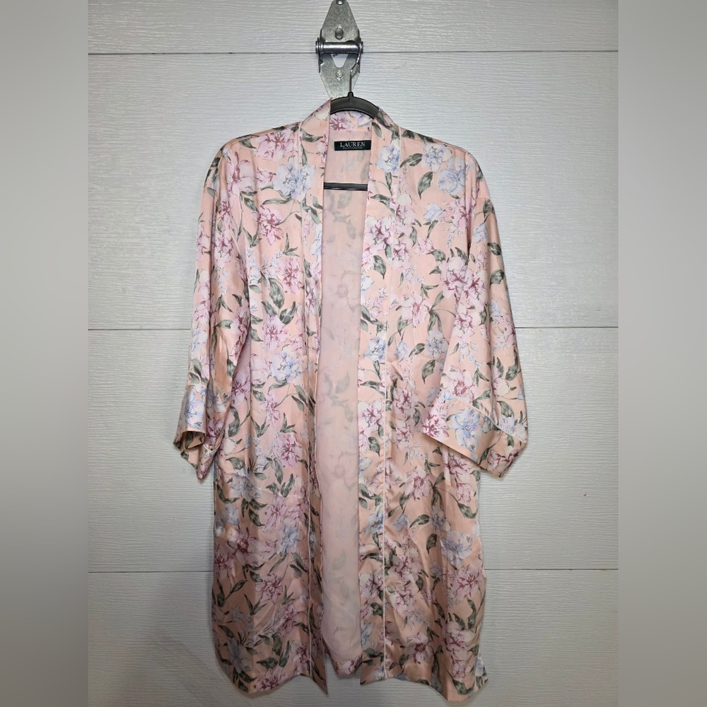 Ralph Lauren Pink Floral Robe